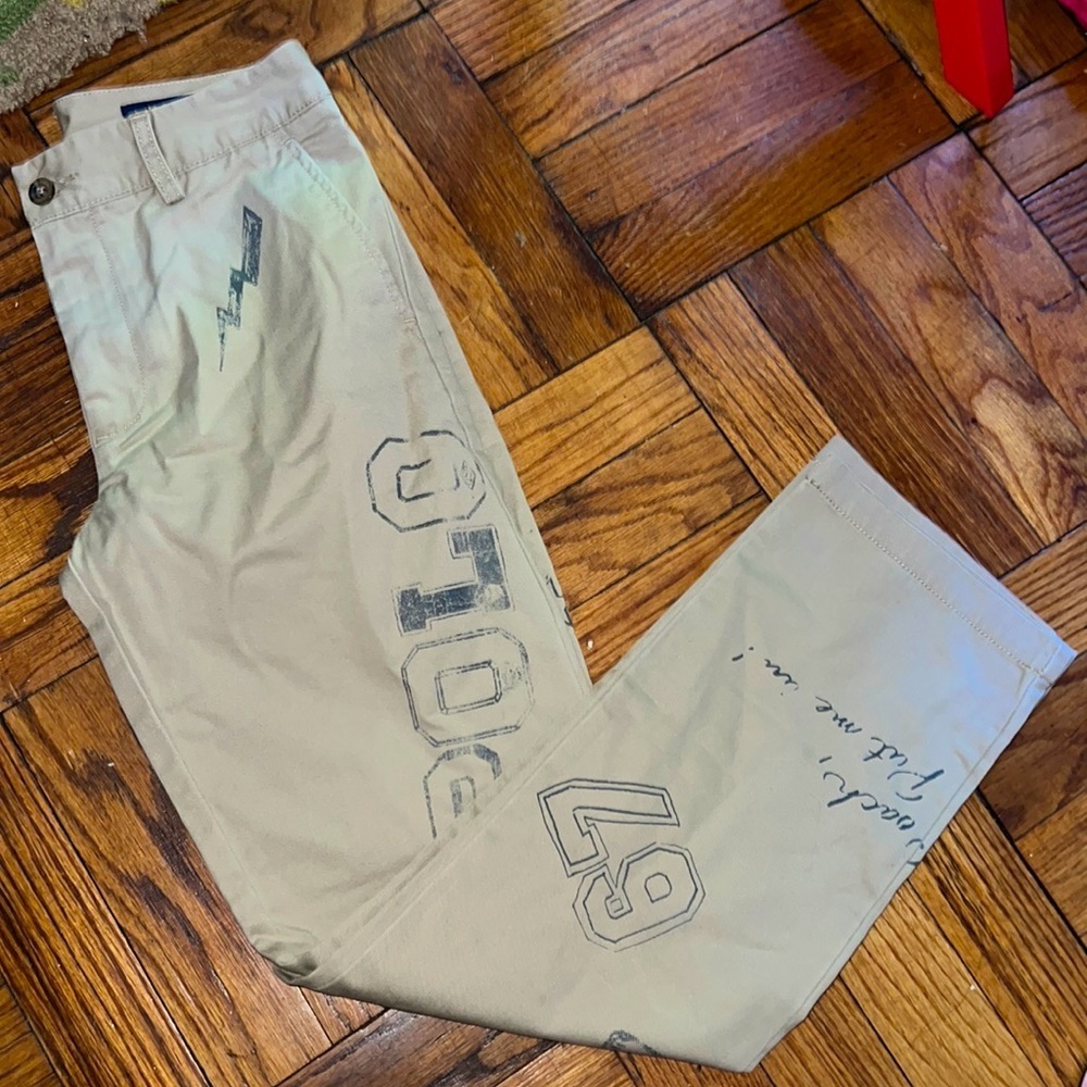 polo khaki pants kids size: 12 - Picture 1 of 5